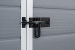 6 x 6 ft Outdoor Garden Storage Shed with Single Door, Window & Heavy-Duty Floor Panel