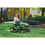 42-Inch Gas Riding Lawn Mower with 17.5 HP Engine & Hydrostatic Transmission